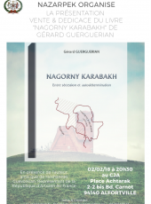 dédicace NAGORNY KARABAKH