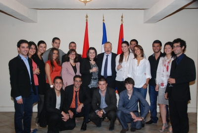 Rencontre avec l'ambassadeur de la république d'Armenie en France
